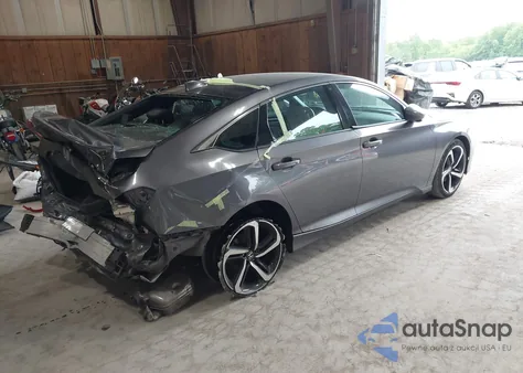 2018 Honda Accord Sport из США, поврежденный, VIN 1HGCV1F35JA234945